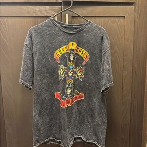 Guns N' Roses Vintage Style Black Band Tee